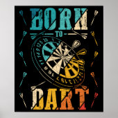 Dartboard Dart Player Darts Poster (Vorne)