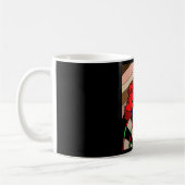 Dartboard Dart Player mit Dartboard-Pfeilen Kaffeetasse (Links)