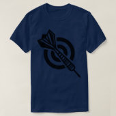 Dartboard Dart T-Shirt (Design vorne)
