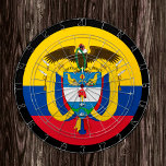 Dartboard & dartboard, kolumbianische Flagge / Spi Dartscheibe<br><div class="desc">Dartboard: kolumbianische Fahnen,  Familienspass-Spiele - Liebe mein Land,  Sommerspiele,  Ferien,  Vatertag,  Geburtstagsparty,  Uni Schüler / Sportfans</div>