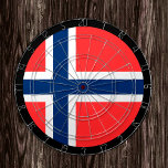 Dartboard & dartboard (Norwegische Flagge) / Spiel Dartscheibe<br><div class="desc">Dartboard: Norwegische Fahnen,  Familienspiele - Liebe mein Land,  Sommerspiele,  Ferien,  Vatertag,  Geburtstagsparty,  Uni- und Sportfans</div>