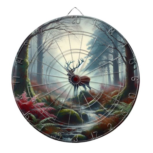 Dartboard-Dartboard-Ölgemälde Dartscheibe (vorne)