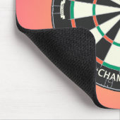 Dartboard & Darts: 3D-Modell: Mousepad (Ecke)