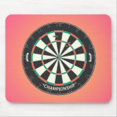 Dartboard & Darts: 3D-Modell: Mousepad (Vorne)