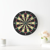 Dartboard Darts Bar Pub Games Wall Uhr (Zuhause)
