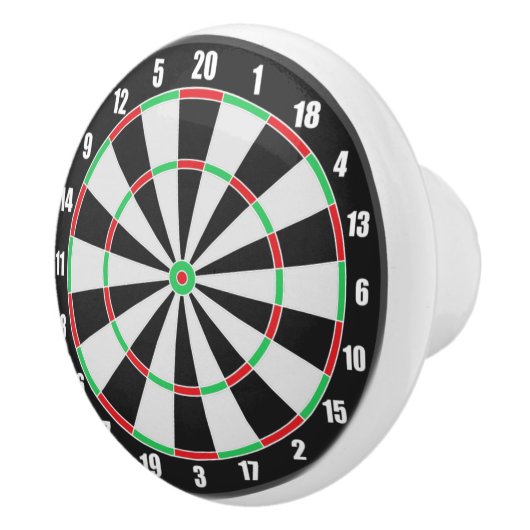 DartBoard Darts Target Practice Board Keramikknauf (Rechts)