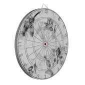 Dartboard Dartscheibe (Vorderseite Links)