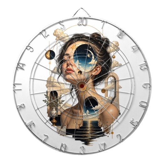Dartboard Dartscheibe (vorne)