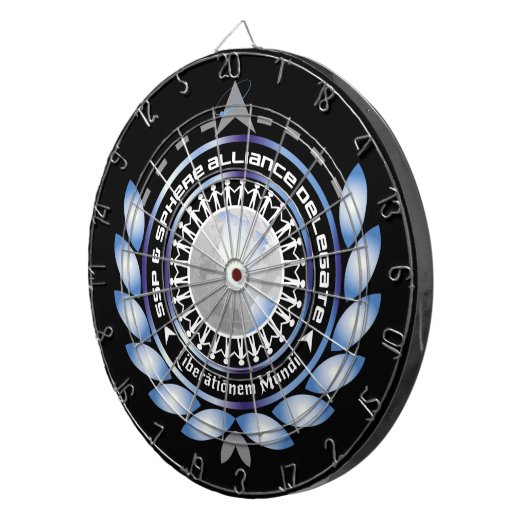 Dartboard Dartscheibe (Vorderseite rechts)