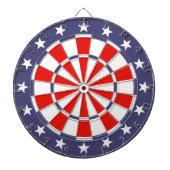 Dartboard der amerikanischen Flaggen Dartscheibe (vorne)