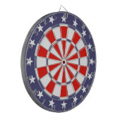 Dartboard der amerikanischen Flaggen Dartscheibe (Vorderseite Links)