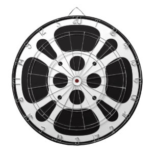 Dartboard der Filmrolle Dartscheibe