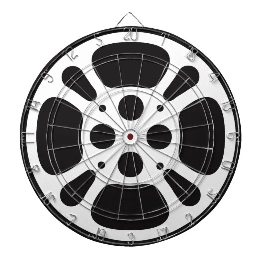 Dartboard der Filmrolle Dartscheibe (vorne)