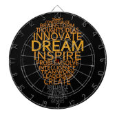 Dartboard der Inspirationslampe Dartscheibe (vorne)
