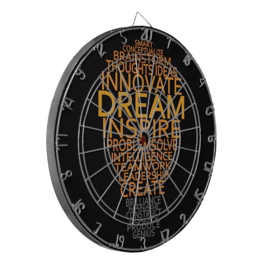 Dartboard der Inspirationslampe Dartscheibe (Vorderseite Links)