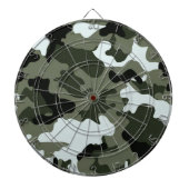 Dartboard der militärischen grünen Camouflage. Dartscheibe (vorne)