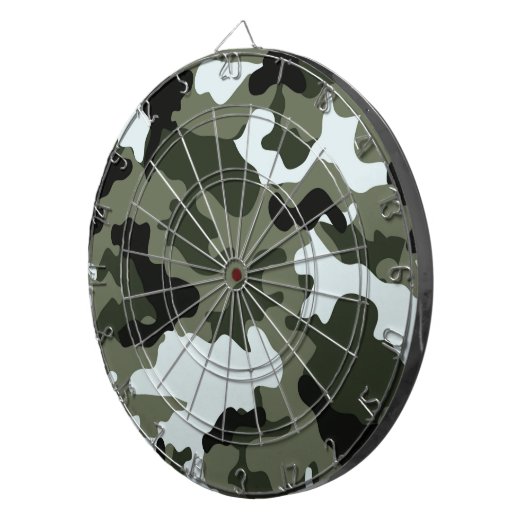 Dartboard der militärischen grünen Camouflage. Dartscheibe (Vorderseite rechts)