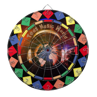 Dartboard der Musikwelt Dartscheibe