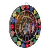Dartboard der Musikwelt Dartscheibe (Vorderseite Links)