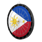 Dartboard der philippinischen Flagge, Philippinen/ Dartscheibe (Vorderseite rechts)