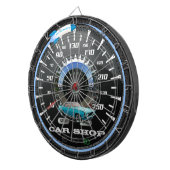 Dartboard der Rocket Car Shop Geofahrer Dartscheibe (Vorderseite rechts)