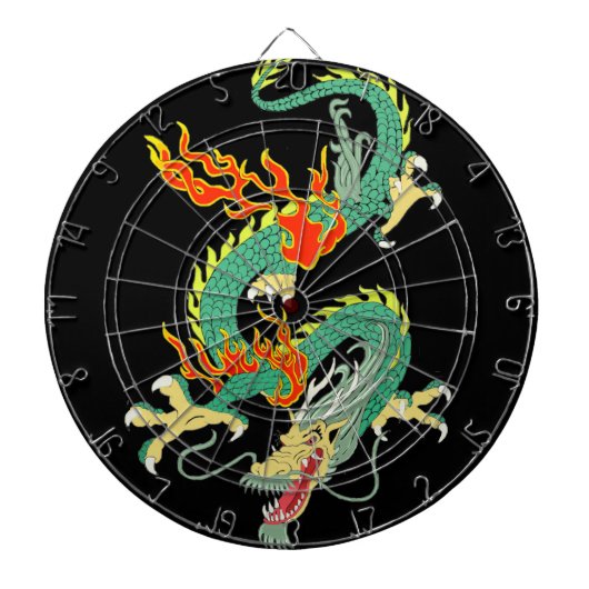 Dartboard des chinesischen Drachen Dartscheibe (vorne)