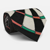 Dartboard des Darts Player Krawatte (Gerollt)