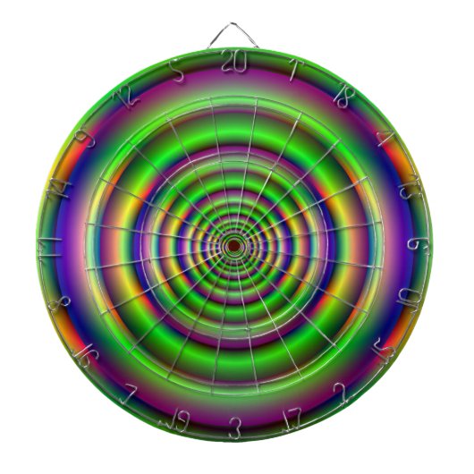 Dartboard des grünen Torus-Tunnels Dartscheibe (vorne)