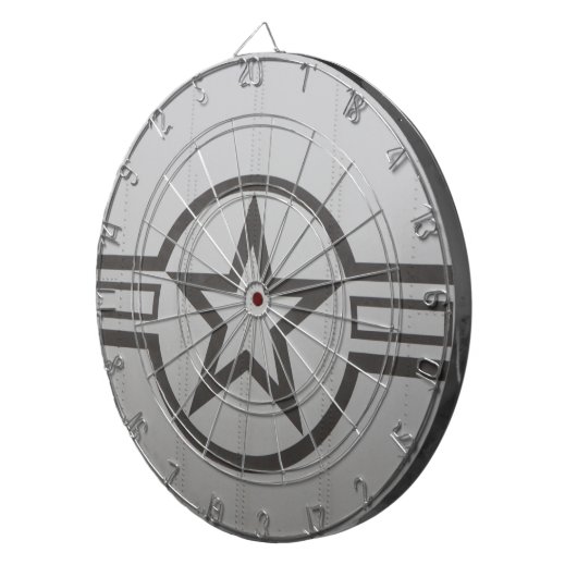 Dartboard des Militärsterns Dartscheibe (Vorderseite rechts)