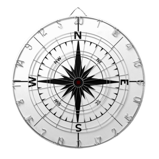 Dartboard des Nautic Compass Dartscheibe (vorne)