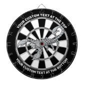 Dartboard des Skorpion-Symbols mit benutzerdefinie Dartscheibe (vorne)