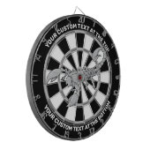 Dartboard des Skorpion-Symbols mit benutzerdefinie Dartscheibe (Vorderseite Links)
