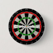 Dartboard-Design Button (Vorderseite)