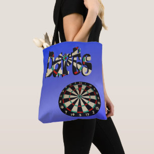 Dartboard-Design für blaue Darts,    Tote-Tasche Tasche