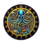 Dartboard-Design von Octopus Reef Dartscheibe (vorne)