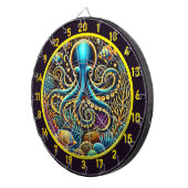 Dartboard-Design von Octopus Reef Dartscheibe (Vorderseite rechts)