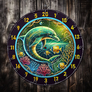 Dartboard-Display des Reef Radiering Dartscheibe