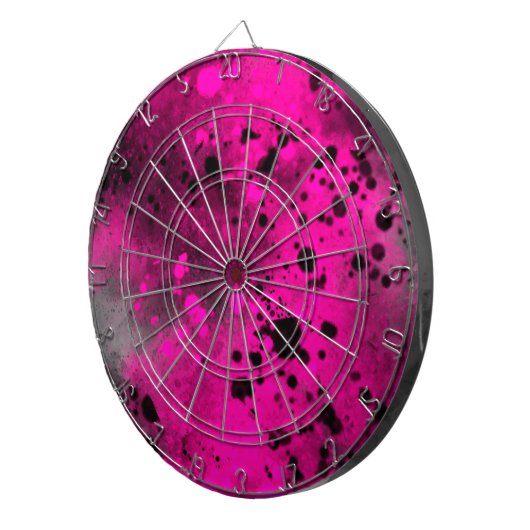 Dartboard-Effekt des Spray Paint Spritzer Dartscheibe (Vorderseite rechts)
