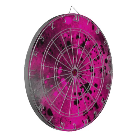 Dartboard-Effekt des Spray Paint Spritzer Dartscheibe (Vorderseite Links)