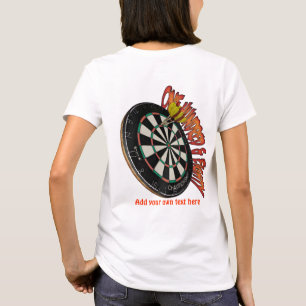 Dartboard-Entwurf T-Shirt