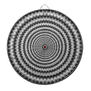 Dartboard-Explosion in Silber Dartscheibe