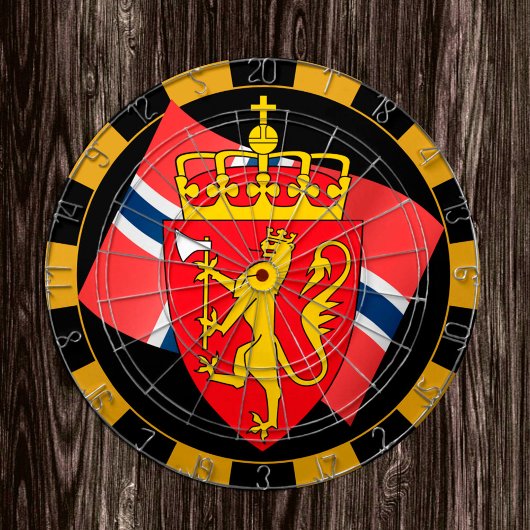 Dartboard & Flag Darts / Game Board Dartscheibe