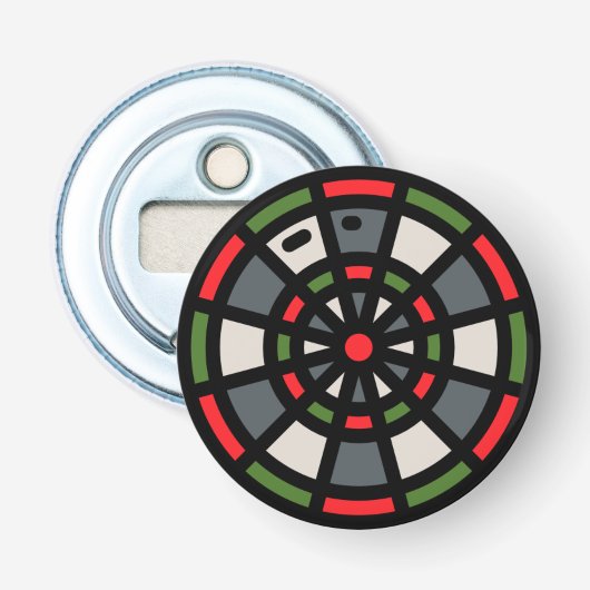 Dartboard Flaschenöffner (Vorderseite)