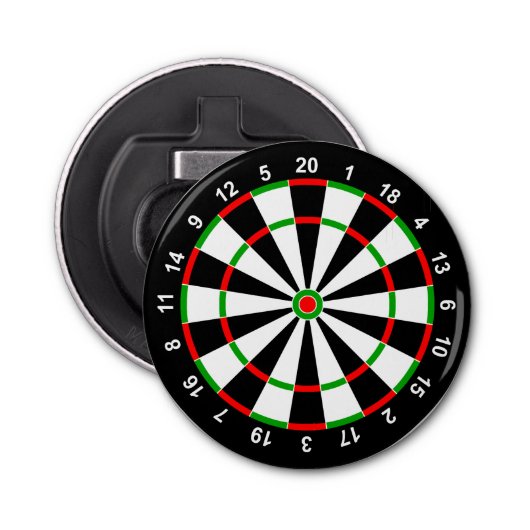 Dartboard Flaschenöffner (Vorderseite)