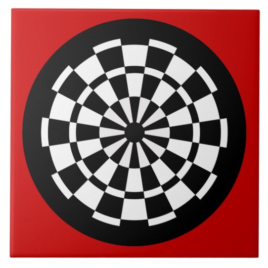 Dartboard Fliese (Vorderseite)