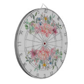 Dartboard Floral Blume Dartscheibe (Vorderseite Links)