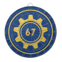 Dartboard für das allgemeine Problem Vault 67