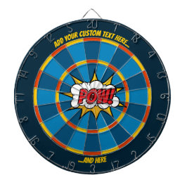 Dartboard für den Sound des Comic mit benutzerdefi Dartscheibe