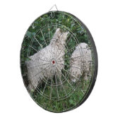 Dartboard für niedliche Schafe - Blätter Dartscheibe (Vorderseite rechts)