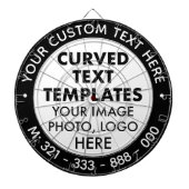 Dartboard für Personalisierte Logos Dartscheibe (vorne)